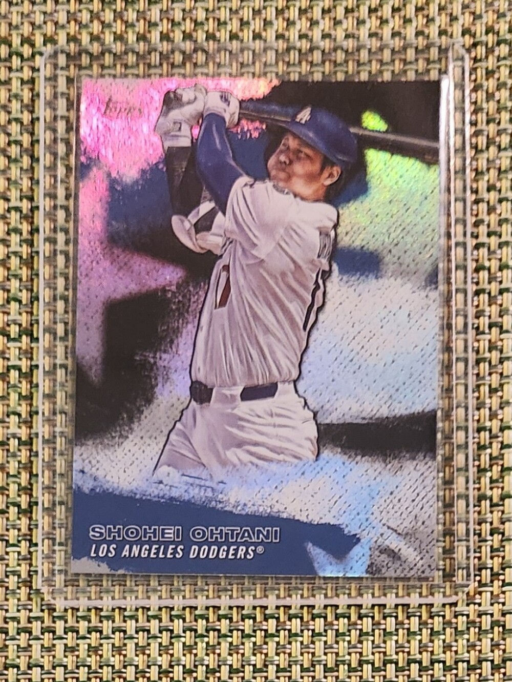 Shohei Ohtani Holographic Baseball Card